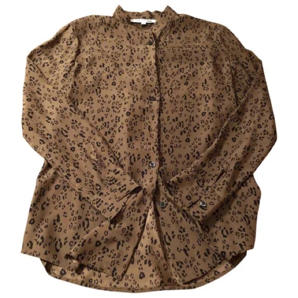 Carine Roitfeld | silk shirt leopard print - XS
